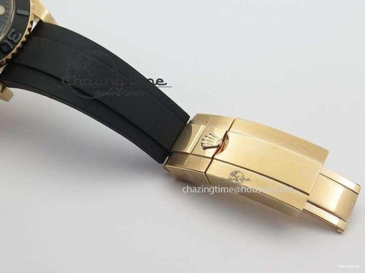 Strap Bezel Extra Strap) 116655 Black Rubber Edition (Free A2836 On 1:1 Noob Ceramic Best Black Yacht-Master 0323